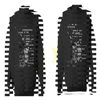 Sword & Axe Viking Historical Martial Arts Havamal Sweatshirt - Thegiftio