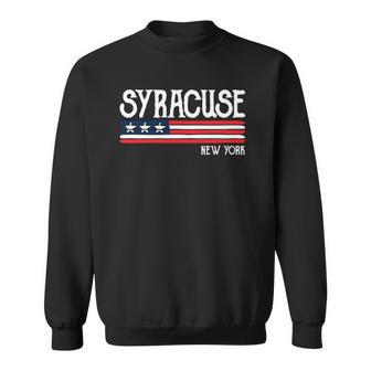 Syracuse New York City Ny Souvenir Gift Sweatshirt | Mazezy