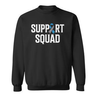 T1d Warrior Support Squad Type One Diabetes Awareness Sweatshirt | Mazezy
