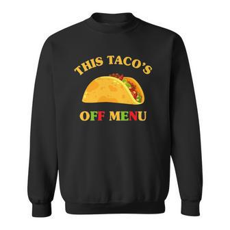 Taco Kawaii Bachelorette Bachelor Party Funny Wedding Sweatshirt | Mazezy