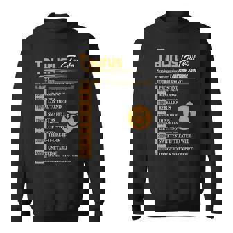 Taurus Zodiac Taurus Facts Birthday Sweatshirt | Seseable CA