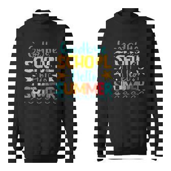 Teacher Summer End Of The Year Summer School Break Sweatshirt | Mazezy