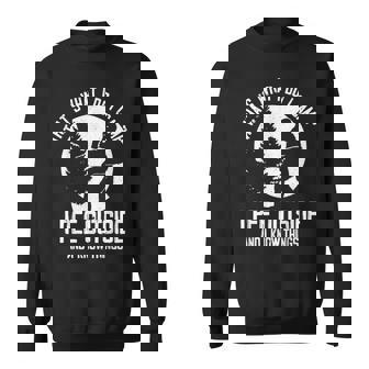 Thats What I Do I Camp I Pee Outside And I Know Things Sweatshirt - Thegiftio UK