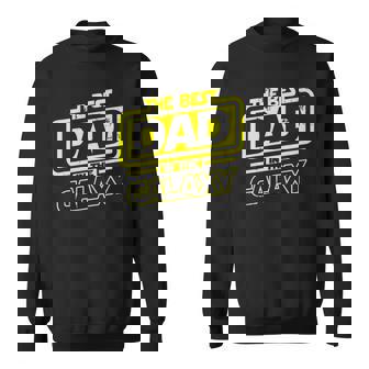 The Best Dad In The Galaxy Sweatshirt | Mazezy