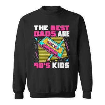 The Best Dads Are 90S Kids 90S Dad Cassette Tape Sweatshirt - Thegiftio UK