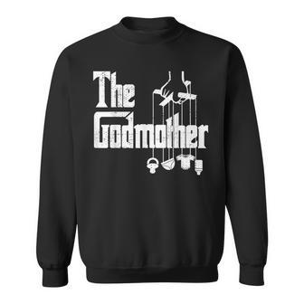 The Godmother Of New Baby Funny Sweatshirt - Thegiftio