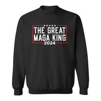 The Great Maga King 2024 Ultra Maga Republican For Men Women Sweatshirt | Mazezy