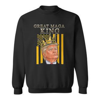 The Great Maga King The Return Of The Ultra Maga King Version Sweatshirt | Mazezy