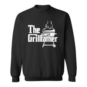 The Grillfather Pitmaster Bbq Lover Smoker Grilling Dad Sweatshirt