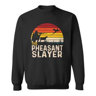 The Pheasant Slayer Pheasant Hunting Bird Hunter Sweatshirt | Mazezy UK