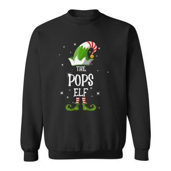 The Pops Elf Family Matching Group Christmas Sweatshirt | Mazezy