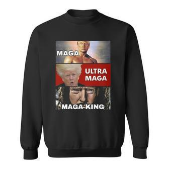 The Return Of The Great Maga King Trump Ultra Maga Women Men Sweatshirt | Mazezy