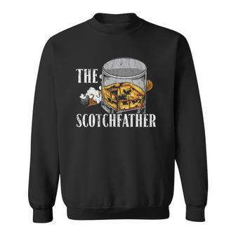 The Scotchfather Malt Whiskey Funny Gift Sweatshirt | Mazezy CA