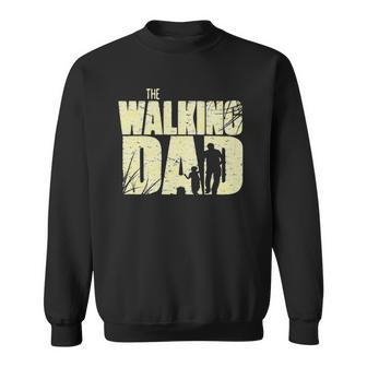 The Walking Dad - Funny Unisex Essential Sweatshirt | Mazezy