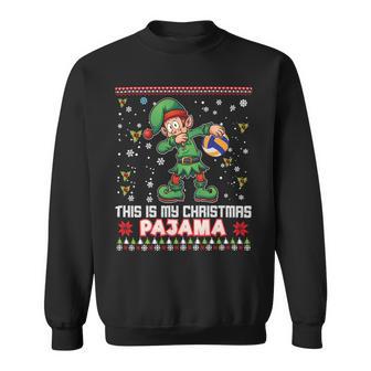 This Is My Christmas Pajama Volleyball 874 Shirt Sweatshirt | Favorety