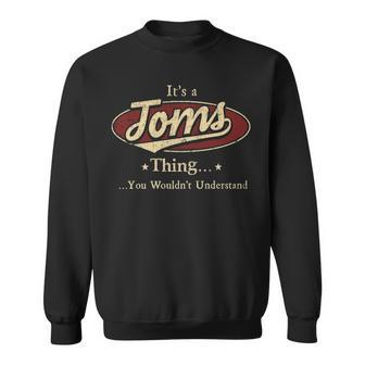 Toms Shirt Personalized Name Gifts T Shirt Name Print T Shirts Shirts With Name Toms Sweatshirt - Seseable