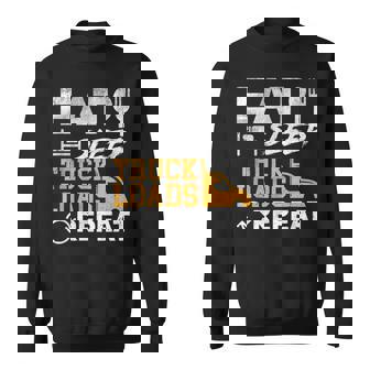 Trucker Accessories For Truck Driver & Diesel Lover Trucker V5 Sweatshirt - Thegiftio