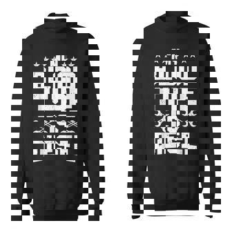 Trucker Accessories For Truck Driver & Diesel Lover Trucker V6 Sweatshirt - Thegiftio