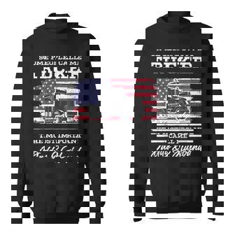 Trucker Accessories For Truck Driver & Motor Lover Trucker Sweatshirt - Thegiftio