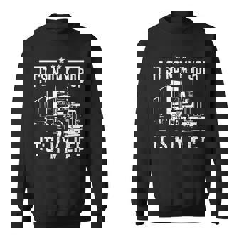 Trucker Accessories For Truck Driver & Motor Lover Trucker V6 Sweatshirt - Thegiftio