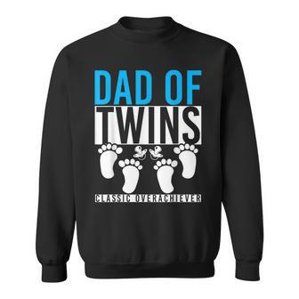 Twin Daddy Family Dad Of Twins Funny Twin Parents Sweatshirt - Thegiftio UK