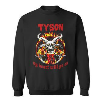 Tyson Name Gift Tyson Name Halloween Gift Sweatshirt - Seseable