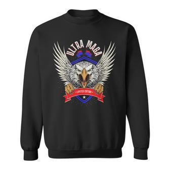 Ultra Maga Eagle Proud Ultra Maga Sweatshirt | Favorety