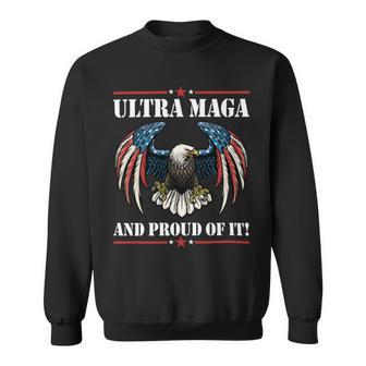 Ultra Maga Eagle Vintage Sweatshirt | Favorety UK