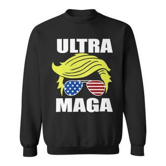 Ultra Maga Joe Biden Pro Trump Gift Sweatshirt | Favorety CA