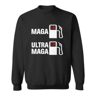 Ultra Maga Maga King Anti Biden Gas Prices Republicans Sweatshirt | Mazezy