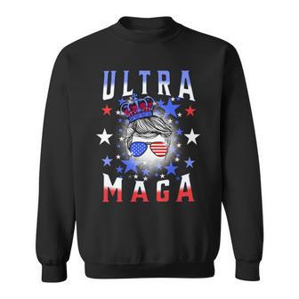 Ultra Maga The Return Of The Great Maga King V2 Sweatshirt | Favorety AU