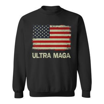 Ultra Maga United State Flag Sweatshirt | Favorety UK