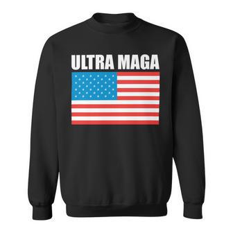 Ultra Maga Us Flag V2 Sweatshirt | Favorety UK