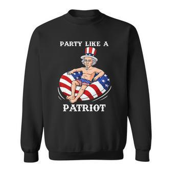 Uncle Sam 4Th Of July Usa Patriot Funny Sweatshirt | Mazezy AU