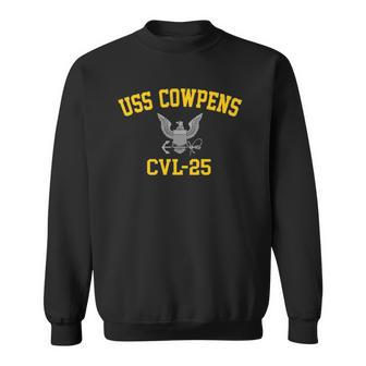 Uss Cowpens Cvl-25 Armed Forces Sweatshirt | Mazezy