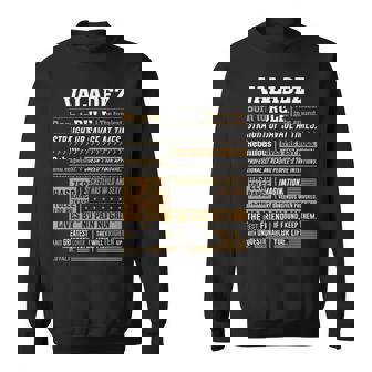 Valadez Name Gift Valadez Born To Rule Sweatshirt - Seseable