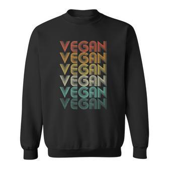 Vegan Vintage Vegetable Vegetarian Sweatshirt - Thegiftio UK