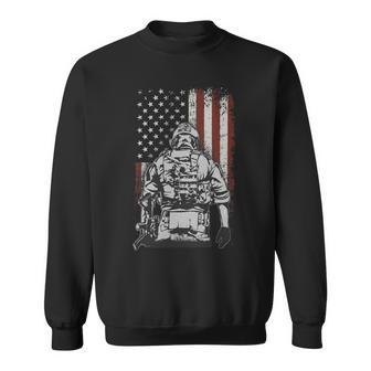 Veteran American Soldier 320 Navy Soldier Army Military Sweatshirt - Monsterry UK