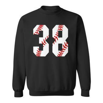 Vintage Baseball 38 Jersey Baseball Number 38 Player Sweatshirt - Thegiftio UK