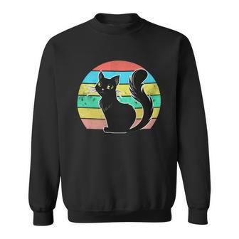 Vintage Black Cat Lover 307 Shirt Sweatshirt | Favorety AU