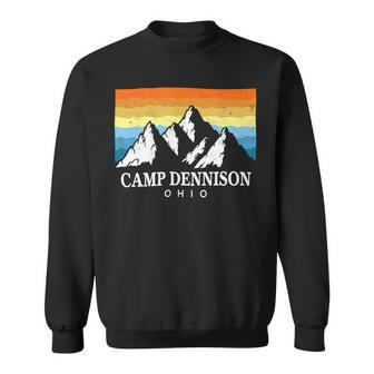 Vintage Camp Dennison Ohio Mountain Hiking Souvenir Print T Shirt Sweatshirt - Monsterry AU