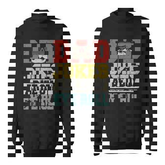 Vintage Dad Jokes Are How Eye Roll Happy Fathers Day Sweatshirt | Mazezy