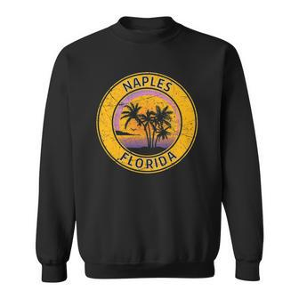 Vintage Naples Florida Retro 70S 80S Tropical Beach Souvenir Sweatshirt - Thegiftio UK