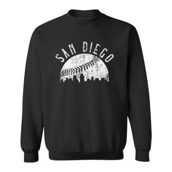 Vintage San Diego California Skyline Apparel Sweatshirt | Mazezy