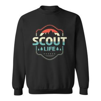 Vintage Scout Life For A Camping Nature Hiking Scout Sweatshirt | Mazezy