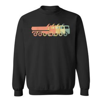 Vintage Style Dumper Truck Classic Tipper Retro Truck Driver Sweatshirt - Thegiftio UK