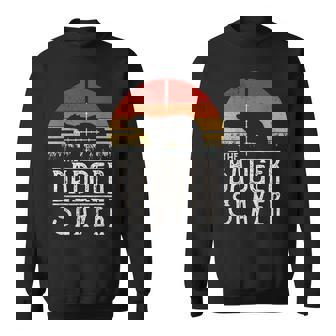 Vintage Sunset Retro Style Badger Hunting Badger Slayer Sweatshirt - Thegiftio