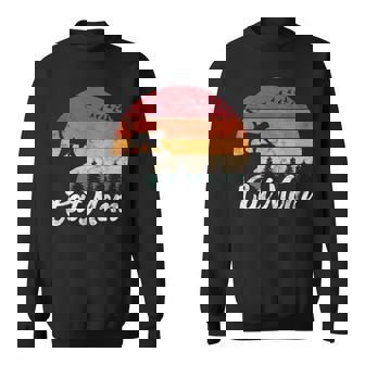 Womens Cat Mom Retro Cat Lover For Women Mom Sweatshirt - Thegiftio UK