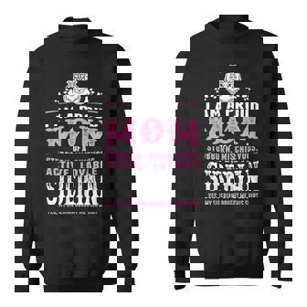 Womens Proud Mom Of Siberian Cat Bought Me This Sweatshirt - Thegiftio