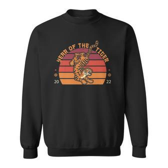 Year Of The Tiger Chinese Zodiac Chinese New Year 2022 Ver2 Sweatshirt | Mazezy